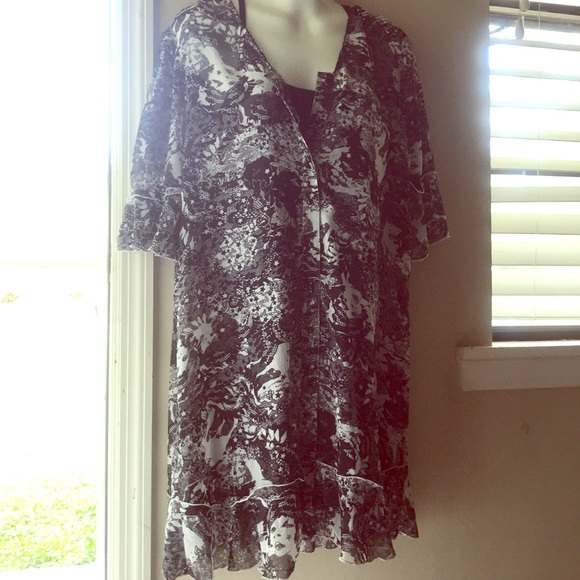 GO INTERNATIONAL 2-PIECE MINI DRESS - Picture 1 of 6